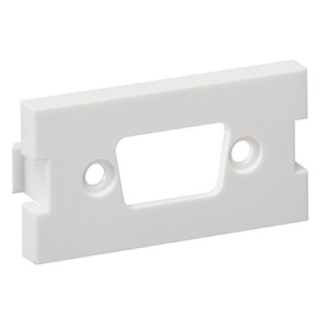 LEVITON WALLPLATES MOS 1U BLANK HD15 WH 41291-DBW